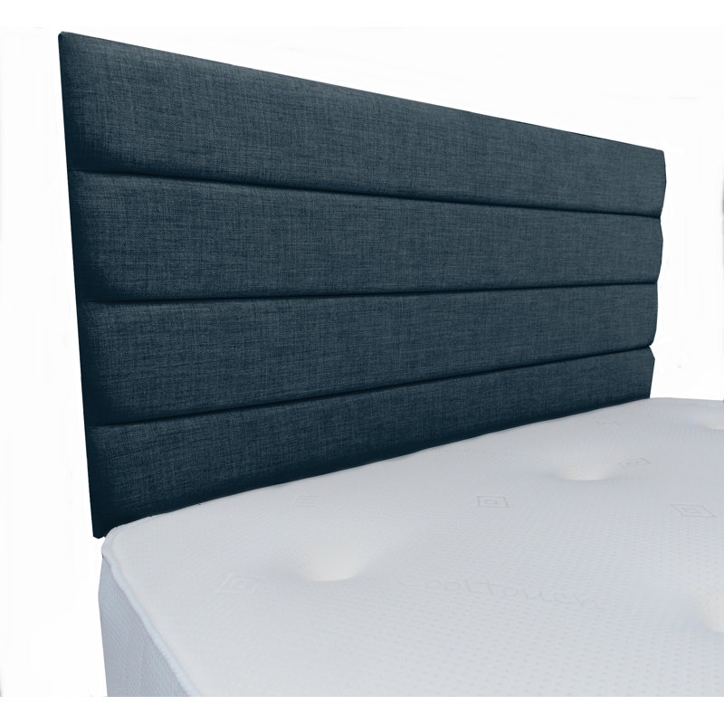 Facin Upholstered Headboard, Small Single (2'6), Blue