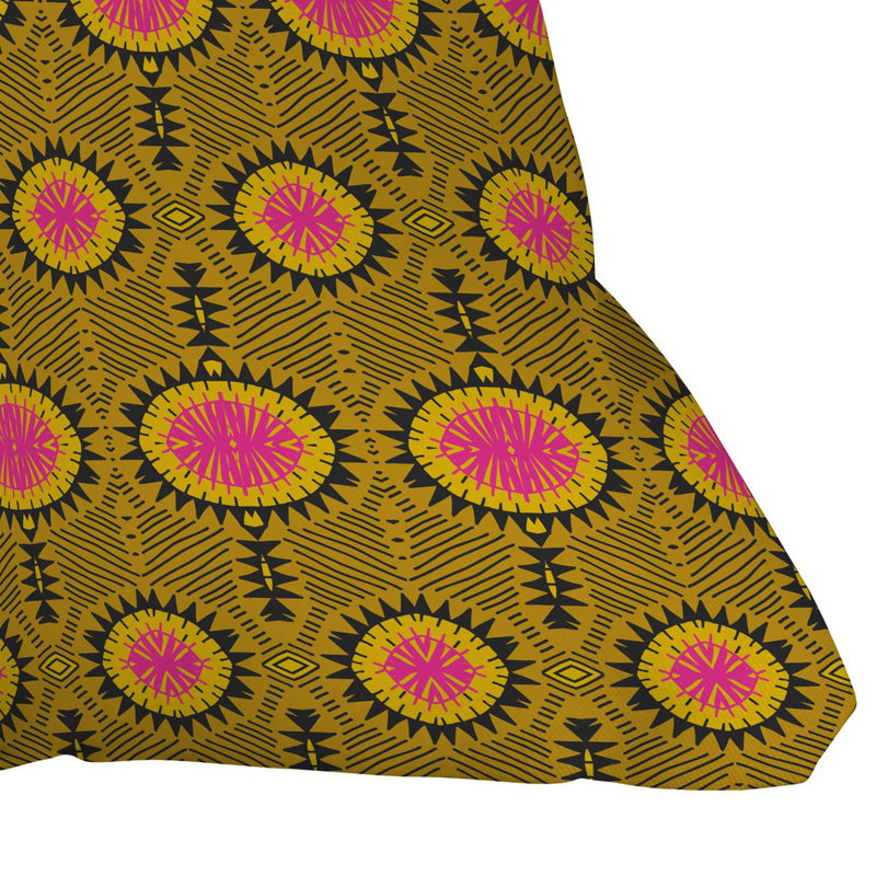 Coussin holli zollinger zebrini tribal mambo, 16 po x 1 po