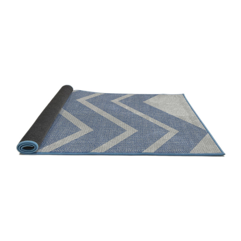 Chevron Indoor Rug, Round 3'