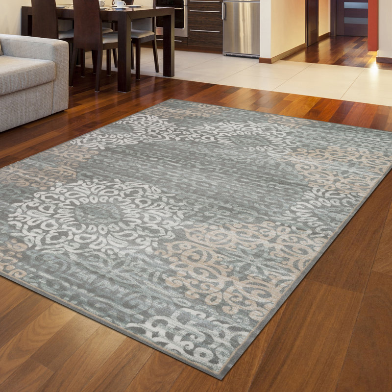  Tapis gris Ackermanville, Rectangle 7 pi 10 po x 10 pi 6 po