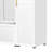 4-in-1 Hall Tree with Padded Bench, 4 Hooks, and Multi-Tier Storage Shelves-129607295