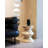 Michailo 15" Modern Hourglass Plastic Side Table, Waterproof Outdoor Patio End Table & Bedroom Nightstand-2089582700