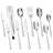 46-piece Silverware Set With Serving Utensils