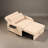 3-in-1 Pull Out Sofa Sleeper with Wing Tables & USB Charging - Multi-Functional Convertible Sofa Bed for Living Room & Guest Room-654678796