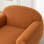 Chaise d'appoint rembourrée avec accoudoirs ronds Deivi-1632049330