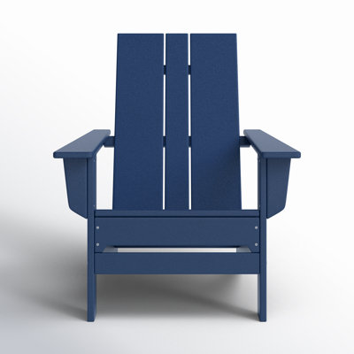 28.7" W High-Density Polyethylene Adirondack Chair