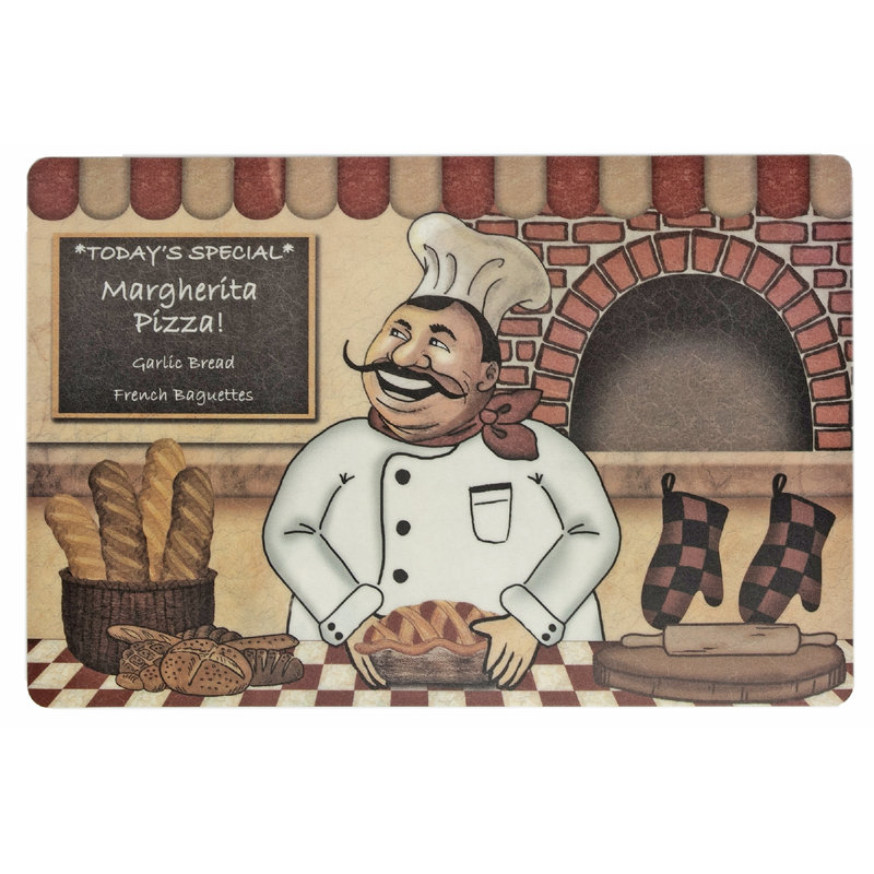 Polypropylene Plastic Food & Drink Rectangle Placemat
