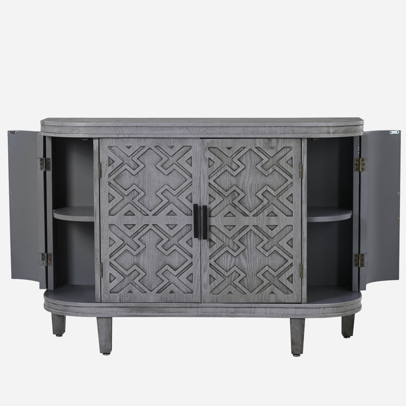 Elaine 47.2'' Console Table, Gray