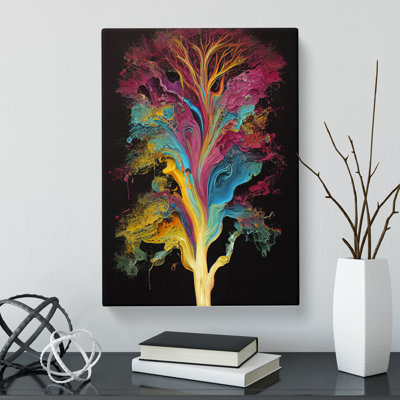 Tree Pouring Vol.1 - Wrapped Canvas