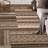 Washable Area Rugs for Living Room 9x12 Distressed Vintage Accent Carpet Geometric Patchwork Brown Floor Cover for Dining Room Bedroom, Non Slip Low Pile Foldable Office Rug-920959741