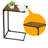 Flat C Table One Set - Brown