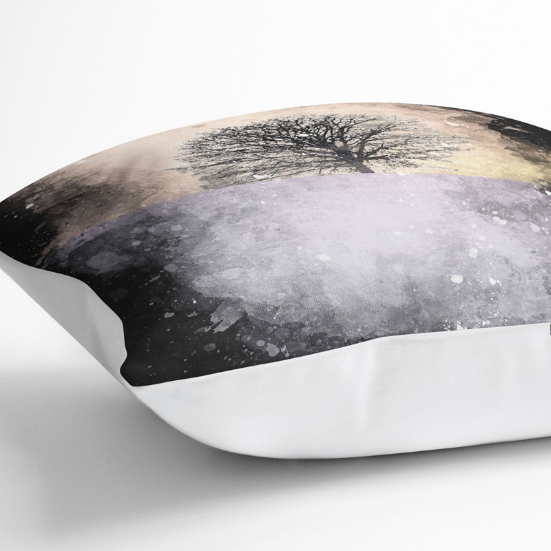 Square Throw Cushion, 40cm H x 40cm W x 15cm D, White