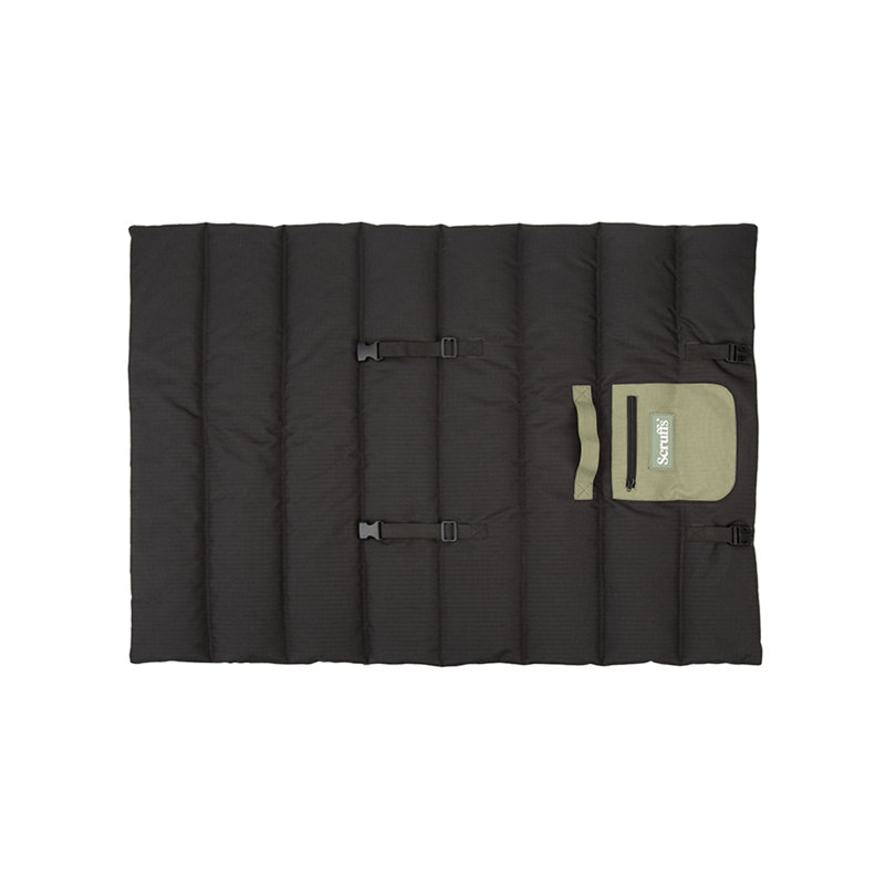 100% Polyester Pet Bed, Khaki Green