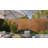 67" Horizontal WPC Composite Privacy Fence Kit with 72" Aluminum Post, 12 Wood-Grain Slats for Outdoor Patios and Gardens-139010546