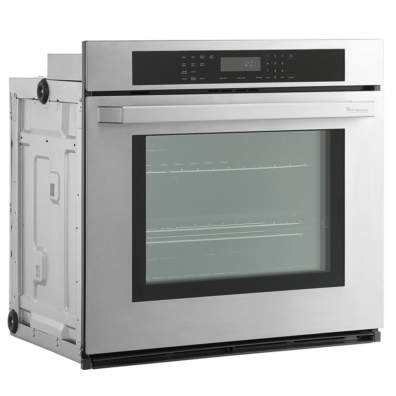 Rangaire 30 Inch Self-Cleaning Wall Oven with AirFry and Glass Touch Controls in Stainless Steel