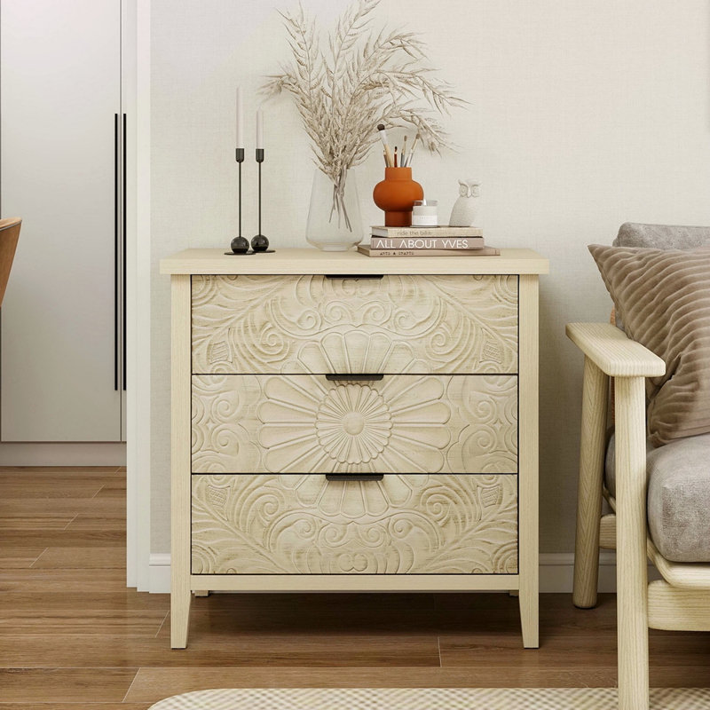 3 Drawer Storage Chest