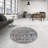 100% Machine Washable Abstract 4437 Area Rug-874541322