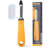 Deiss Pro Swivel Vegetable Peeler - Sharp Durable Stainless Steel Peeler With Easy Non-slip Orange Hand Grip-86856952