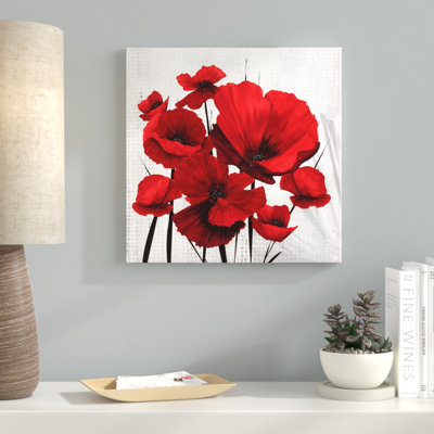" Big Red Poppies I "