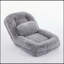 Canapé convertible réglable à 5 positions avec tissu moelleux pour relaxer et jouer-1979620102