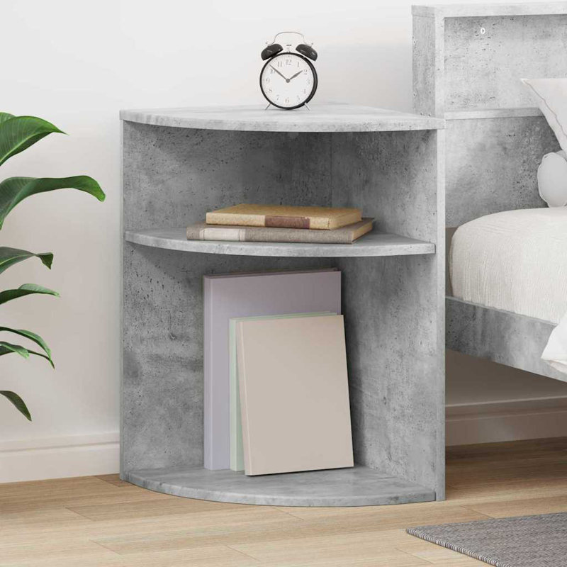 End Table, Concrete Grey