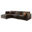 Canapé modulaire en L 113,77 po Comfy-703303920
