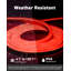 Éclairage néon en corde 120V Shine Decor rouge-110833369