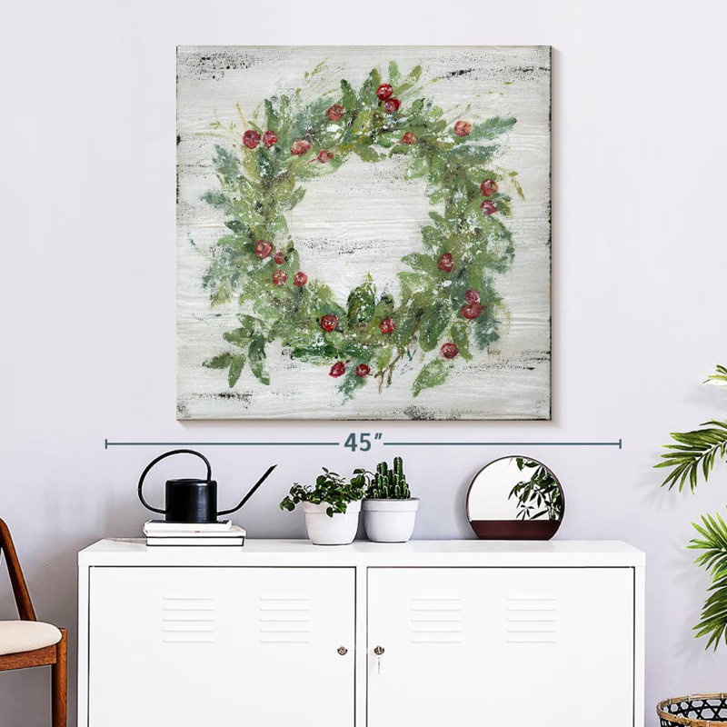 Lelend Berry Wreath, 33" H x 33" W