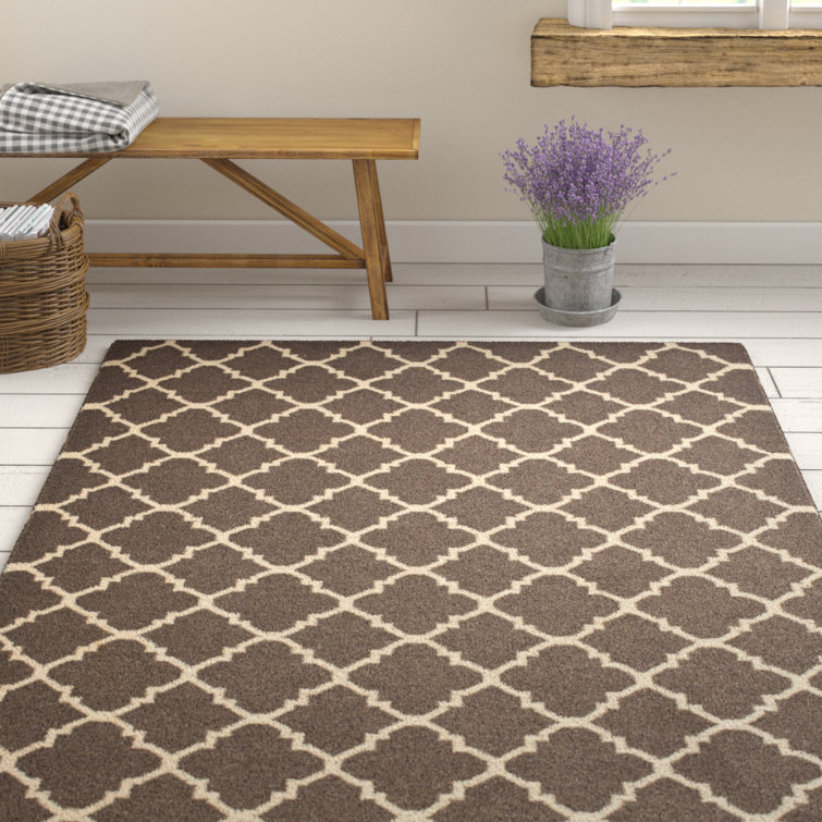 Valenzuela Geometric Wool Hand Woven Area Rug
