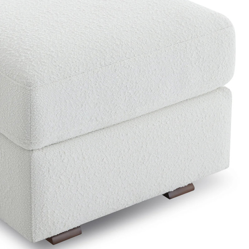 The Gliding Ottoman, Boucle White