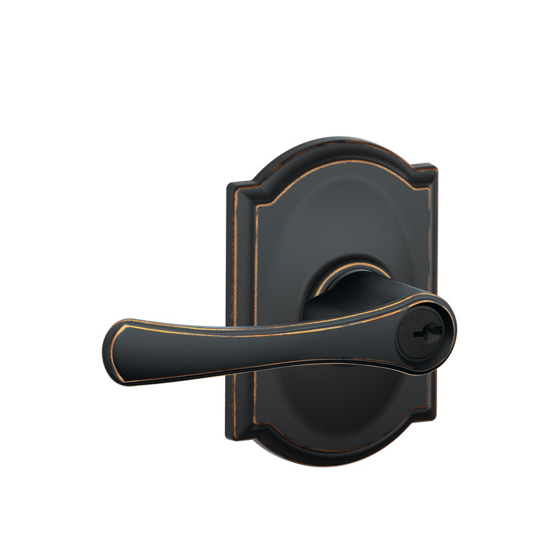Poignée de porte Camelot Avila, Bronze vieilli, Oui
