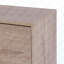 Armoire de rangement pour chaussures à 3 tiroirs, range-chaussures en bois à 3 niveaux pour vestibule