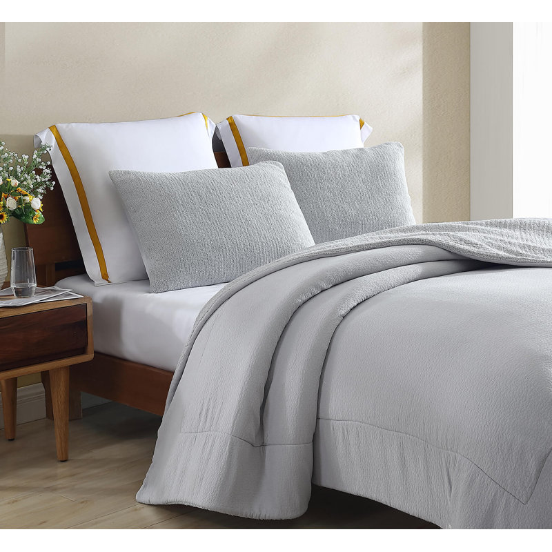 Pebble Snug Coverlet, Taupe, King Coverlet