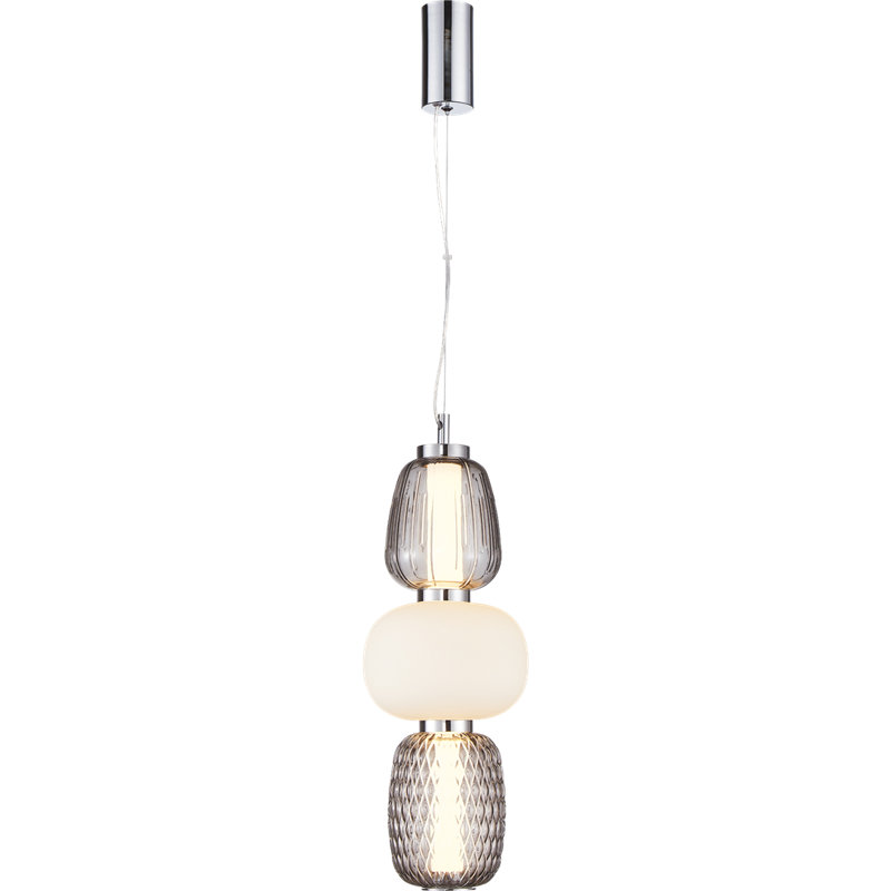 Caro 1 - Light LED Pendant, Silver