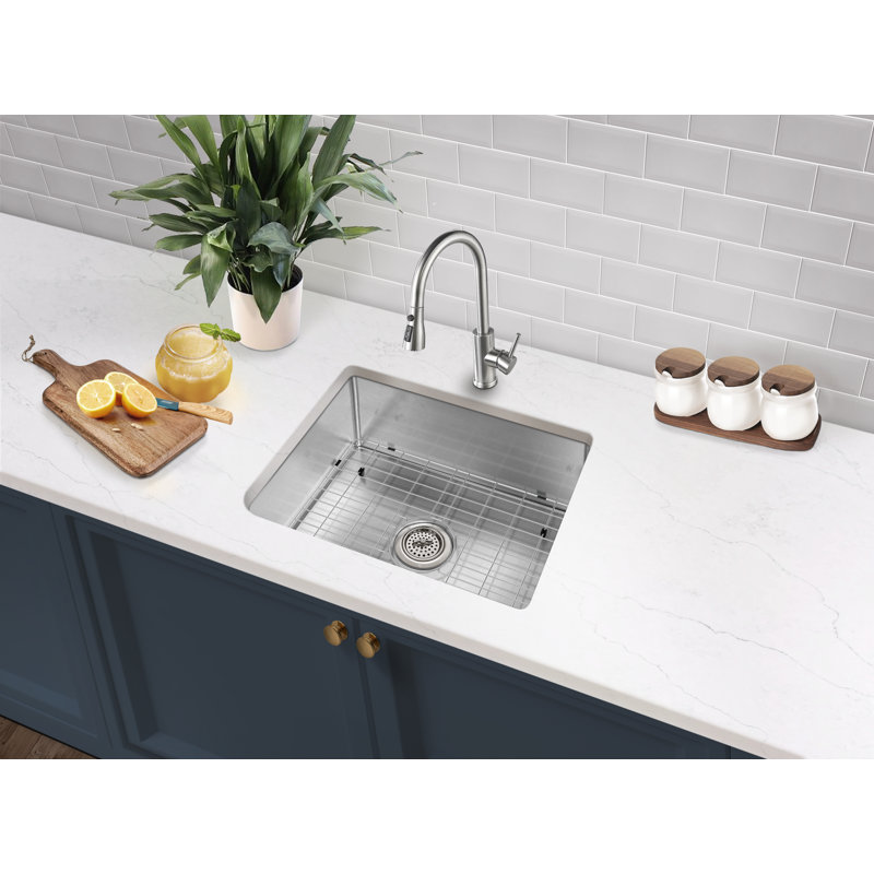 Undermount Single Bowl Stainless Steel Kitchen Sink