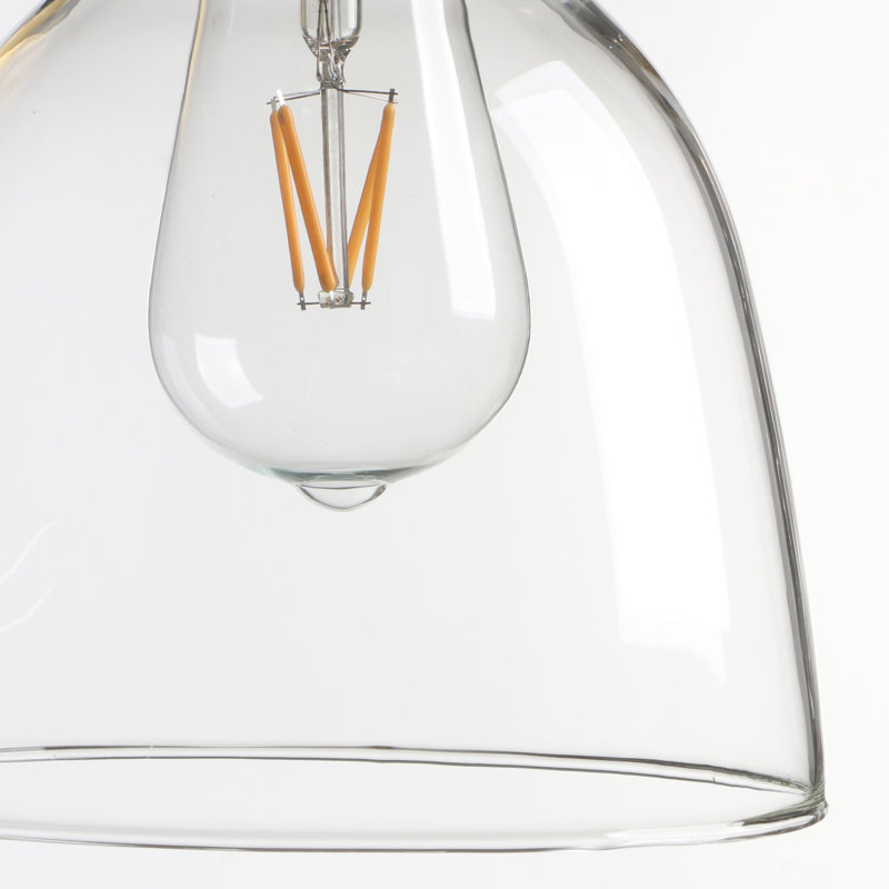 Ina Glass Armed Sconce, Antique