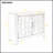 40 Inch Modern Cabinets with Unique Design Doors and 1 Adjustable Shelf for Versatile Storage and Stylish Home Decor-2113784435
