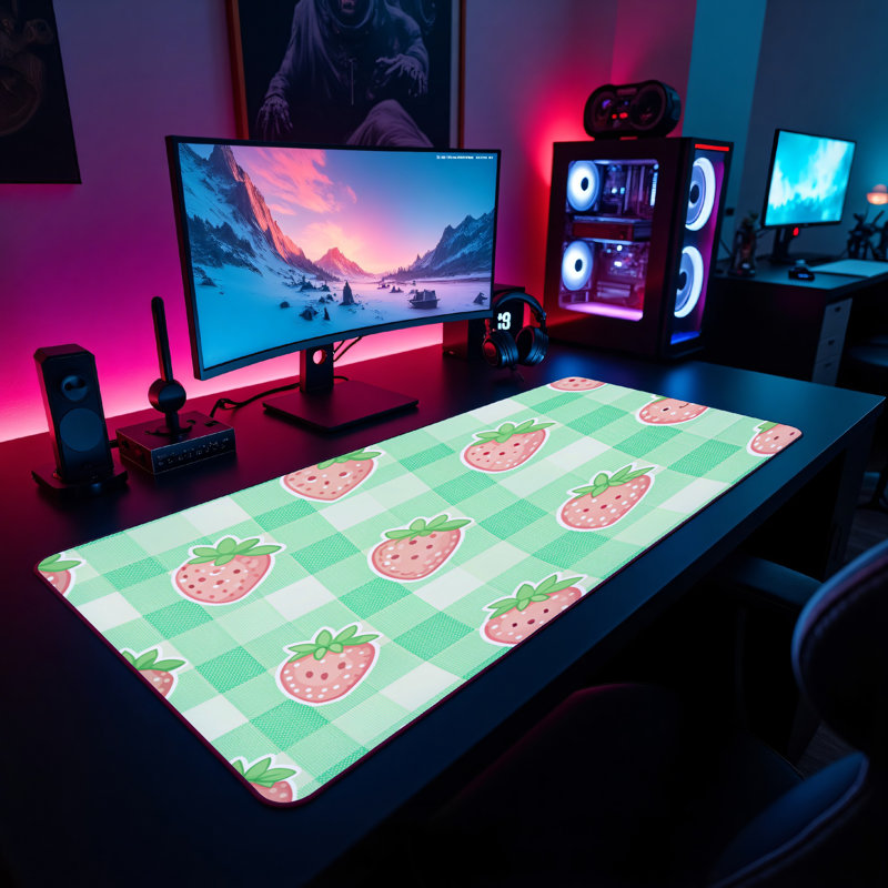 Polyester Desk Pad, 31.5x15.5