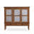 Brown+White Solid Wood+Iron Sideboard