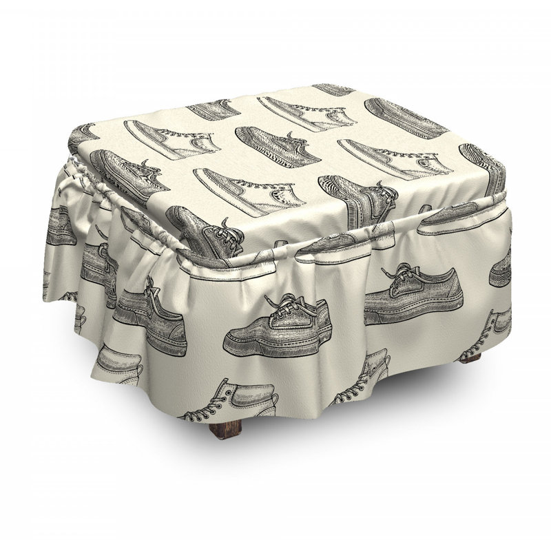 Housse pour repose-pieds sneaker chaussures