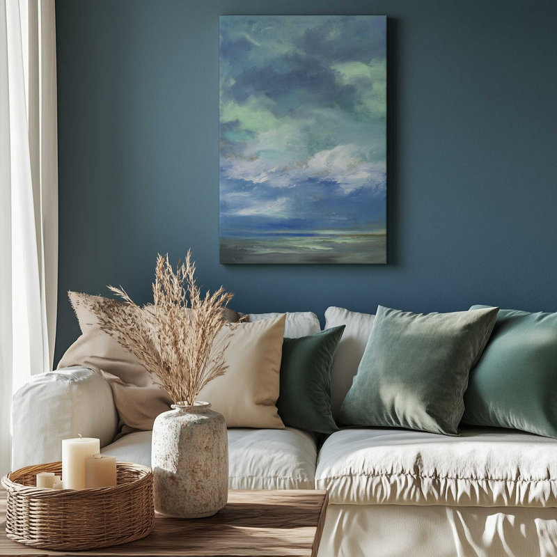 Toile tendue Luminescent Dusk II, H 12 po x l 8 po