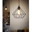 Freya 1 - Light Black Geometric Pendant