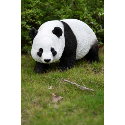 Statue à pied panda