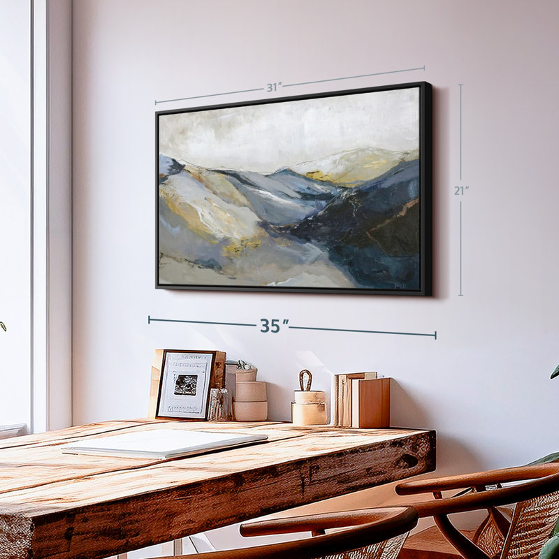 Nature «Out Line II», reproduction sur toile, H 21 po x l 31 po