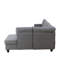 Canapé modulaire 2 pièces gris clair-2089104985