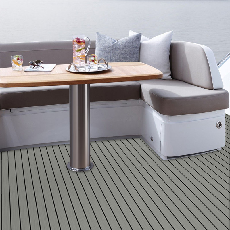 Non-Slip Mat For Boat And Yacht, Grey,Black