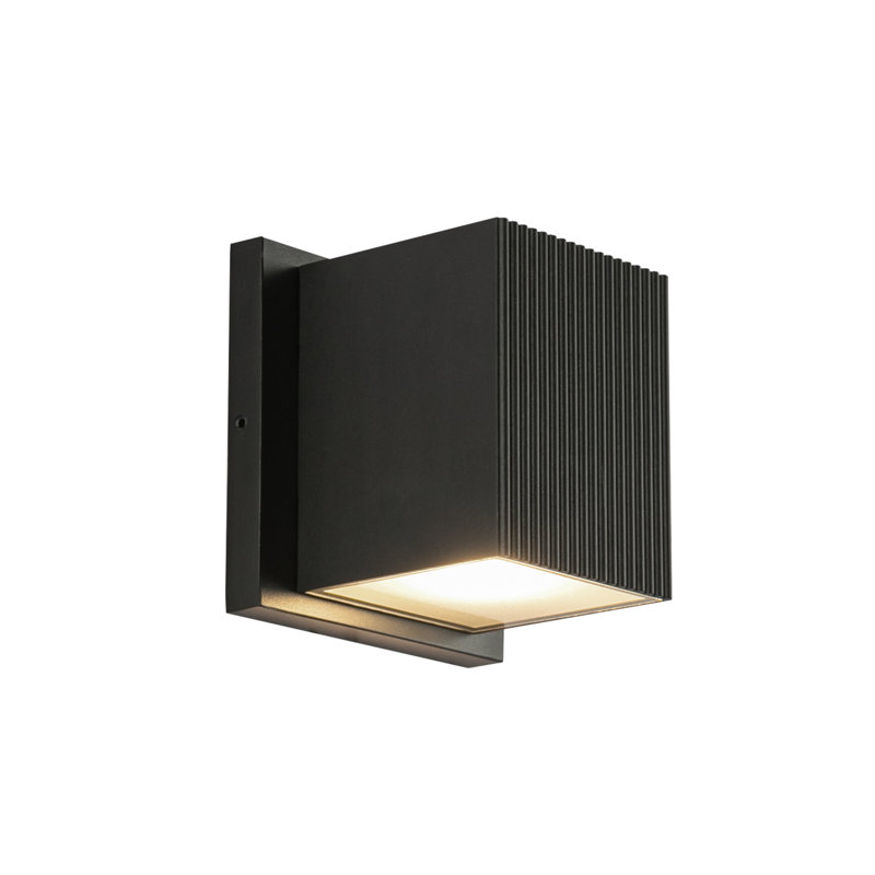 Mavis LED Outdoor Sconce, Black