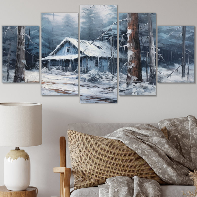 Winter Snow Marvels II - Ensemble de décoration murale neige