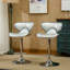 Ensemble de 2 tabourets de bar Upholstery Airlift-118100708