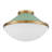 Bolderberg 2 Light Vibrant Gold Flush Mount-1415256744
